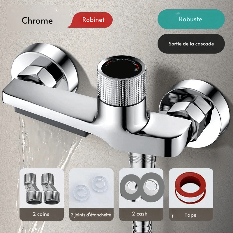 Robinet de Bain - Cascade Chrome