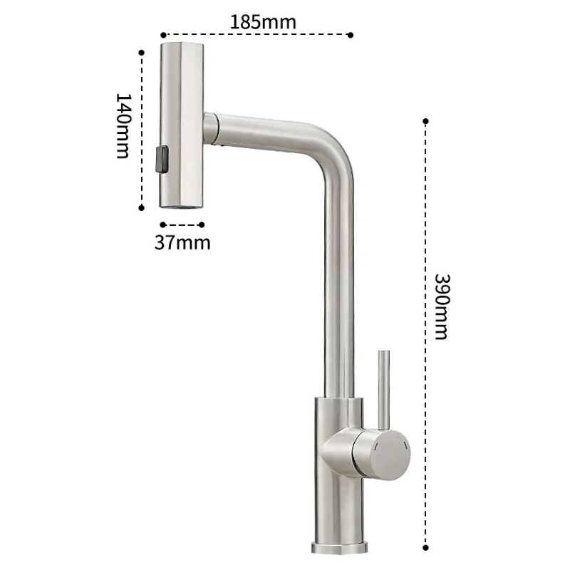 Robinet de Cuisine - Douchette en Cascade