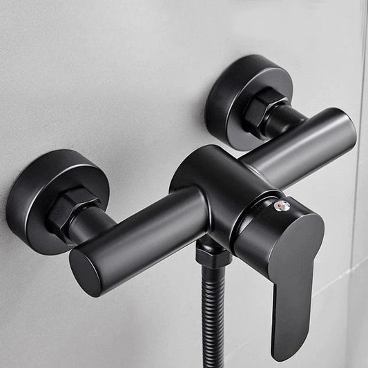 Robinet de Douche - Design Noir Mat Moderne Noir