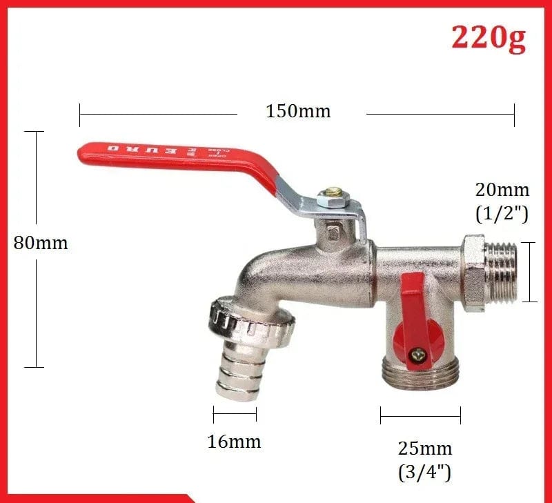 Robinet Extérieur - DuoFlow 220G D