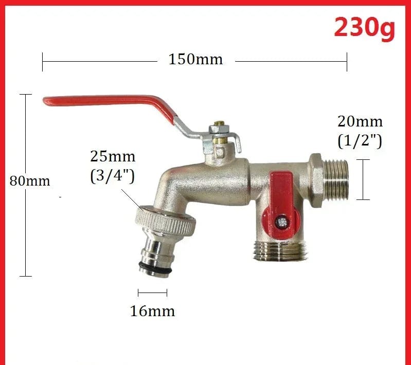 Robinet Extérieur - DuoFlow 230G 230G