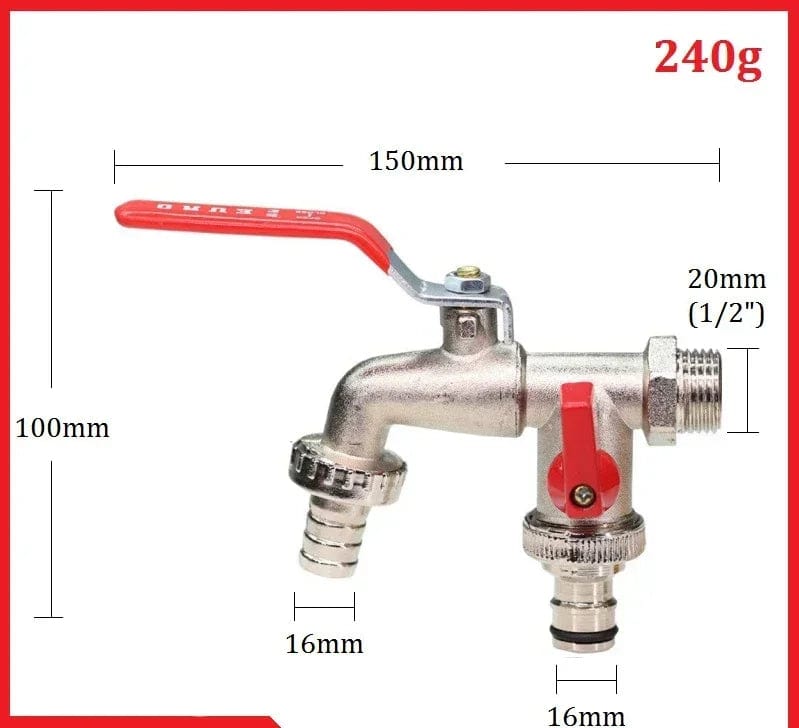 Robinet Extérieur - DuoFlow 240G 240G