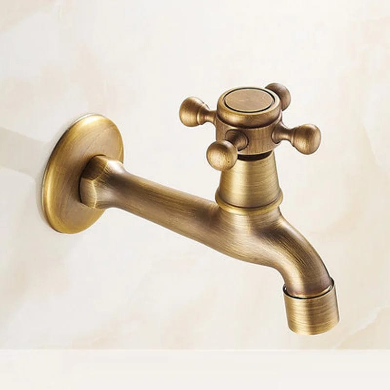 Robinet Salle de Bain - RetroBrass Court Sans embout